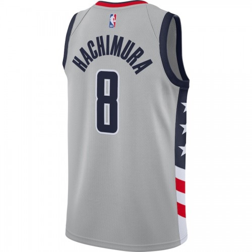 Men's Washington Wizards Rui Hachimura #8 Gray 2020/21 Swingman Player Jersey – City Edition-Pro Kit Vault | Brand New 26/27 Sports Jerseys
